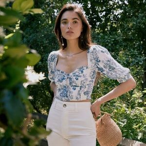 Luna top from Reformation